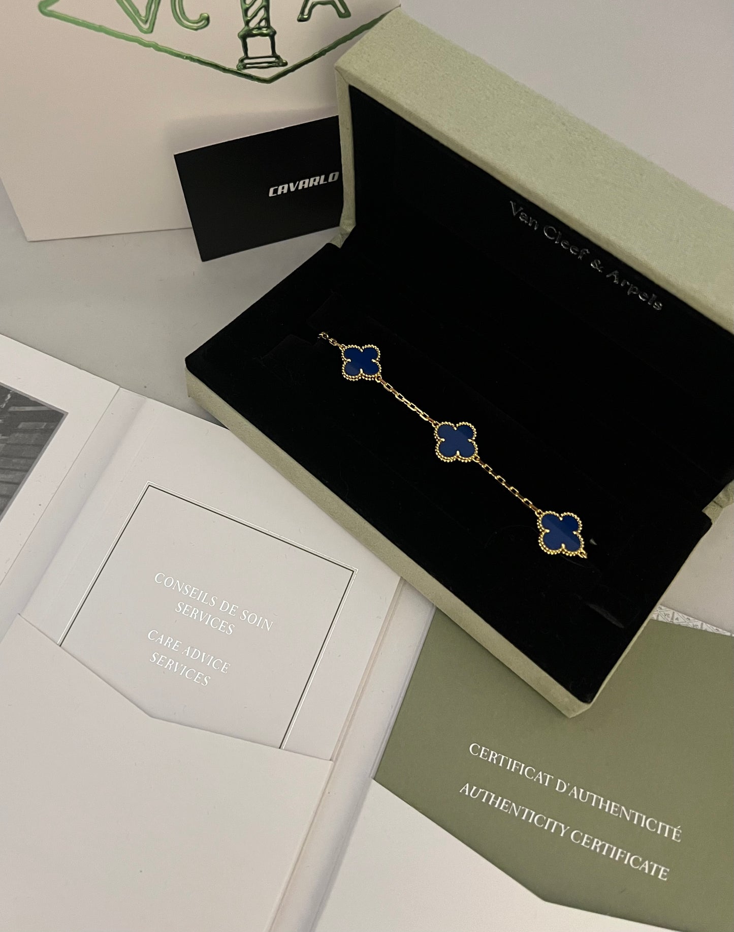 Alhambra Trio Set: Agate Blue