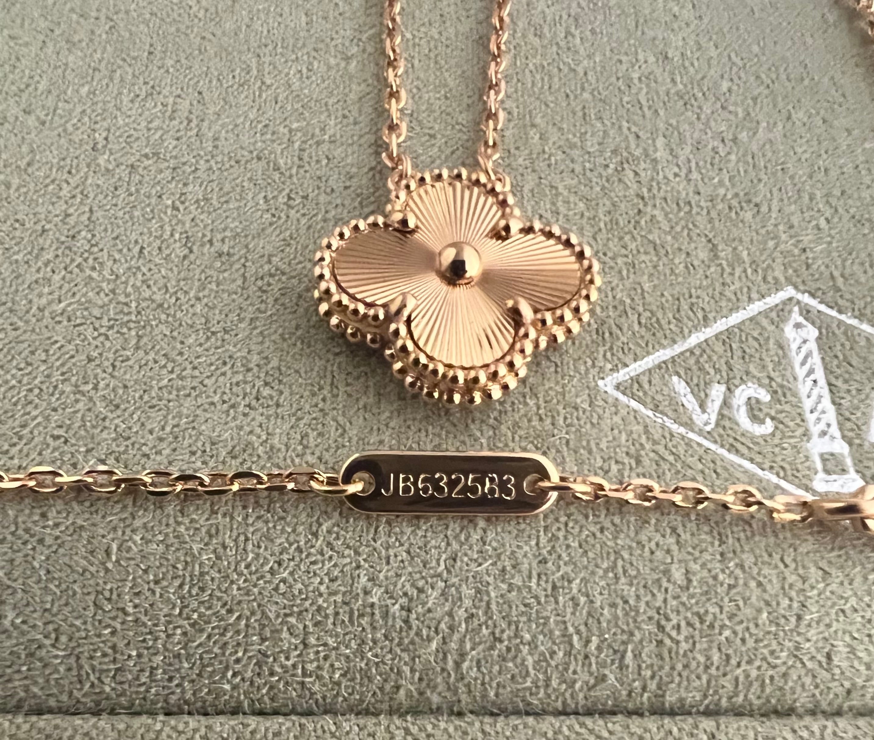 Rose Gold Guillochè | Bracelet + Necklace