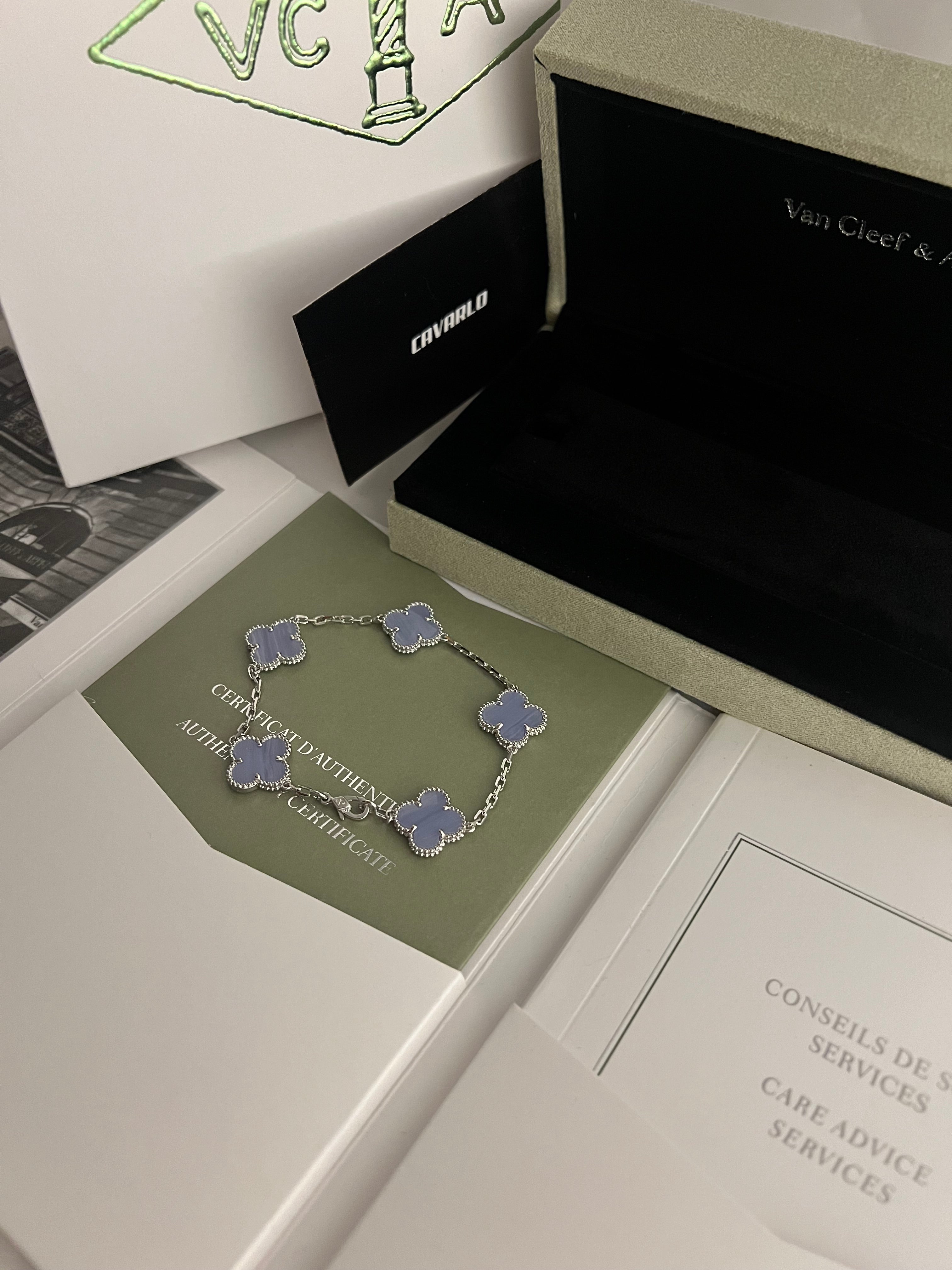 Chalcedony | Bracelet + Necklace