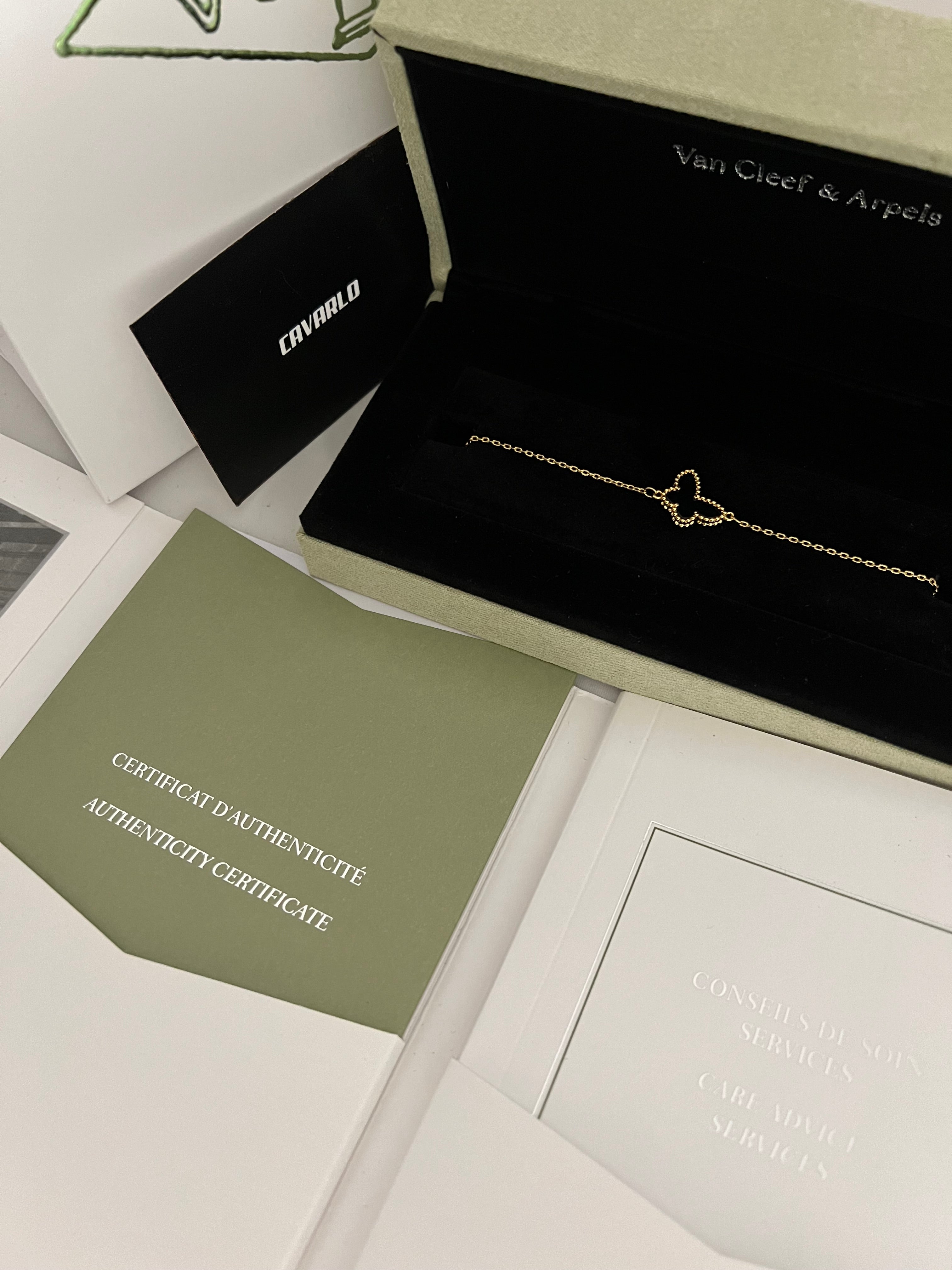 Onyx Butterfly Bracelet