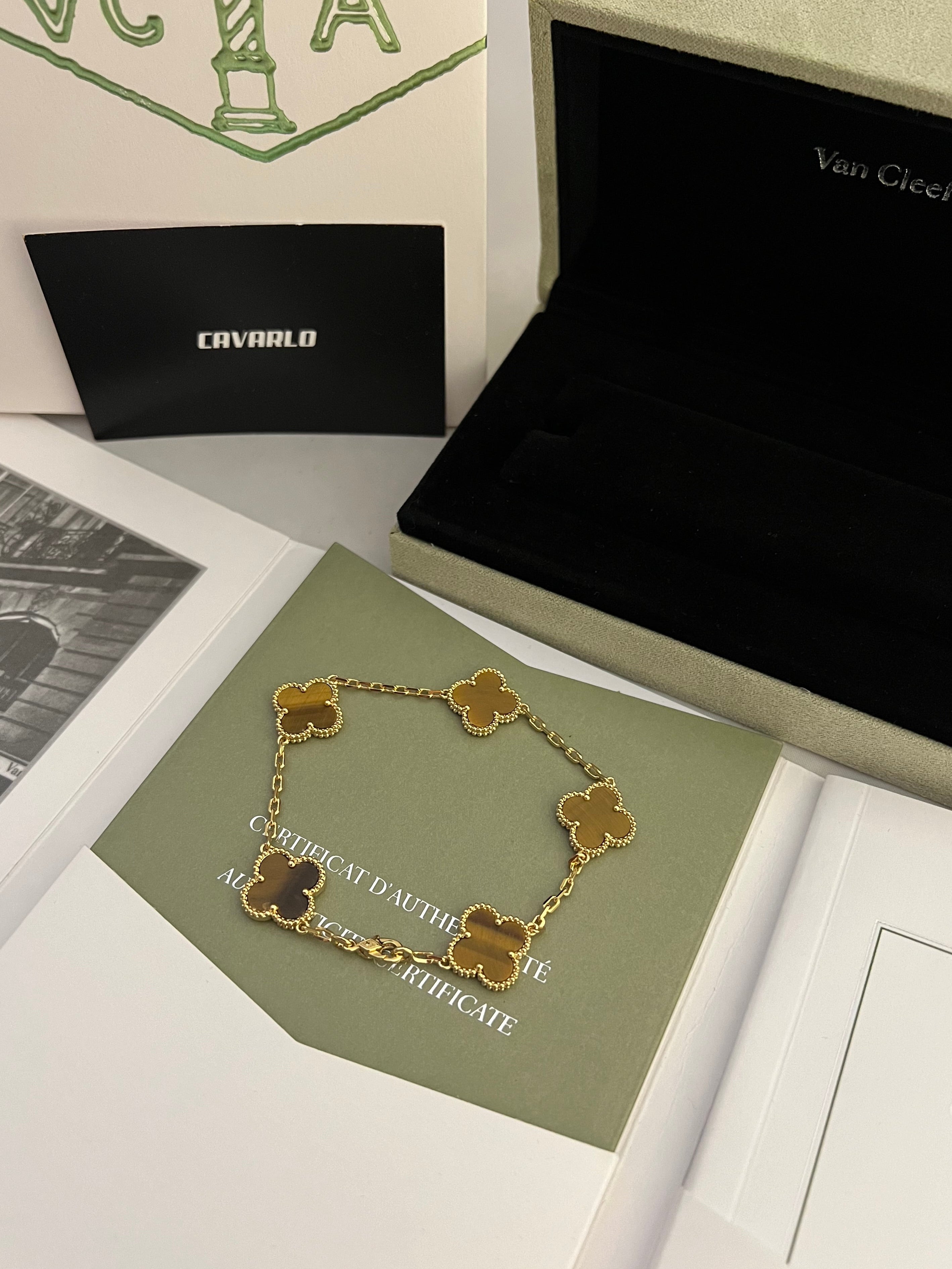 Tiger eye | Yellow Gold