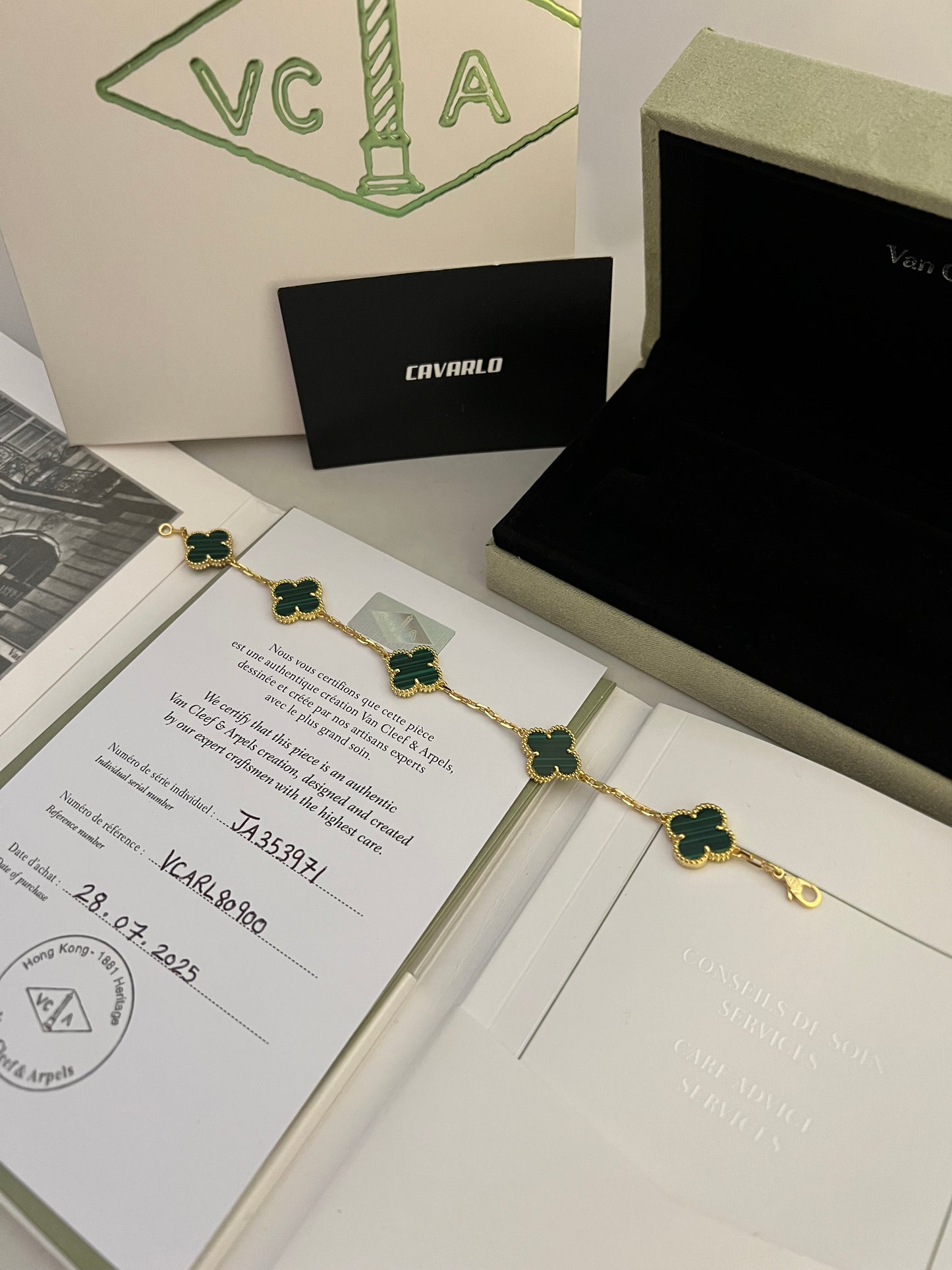 Malachite Green | Fullset with all box & paperwork