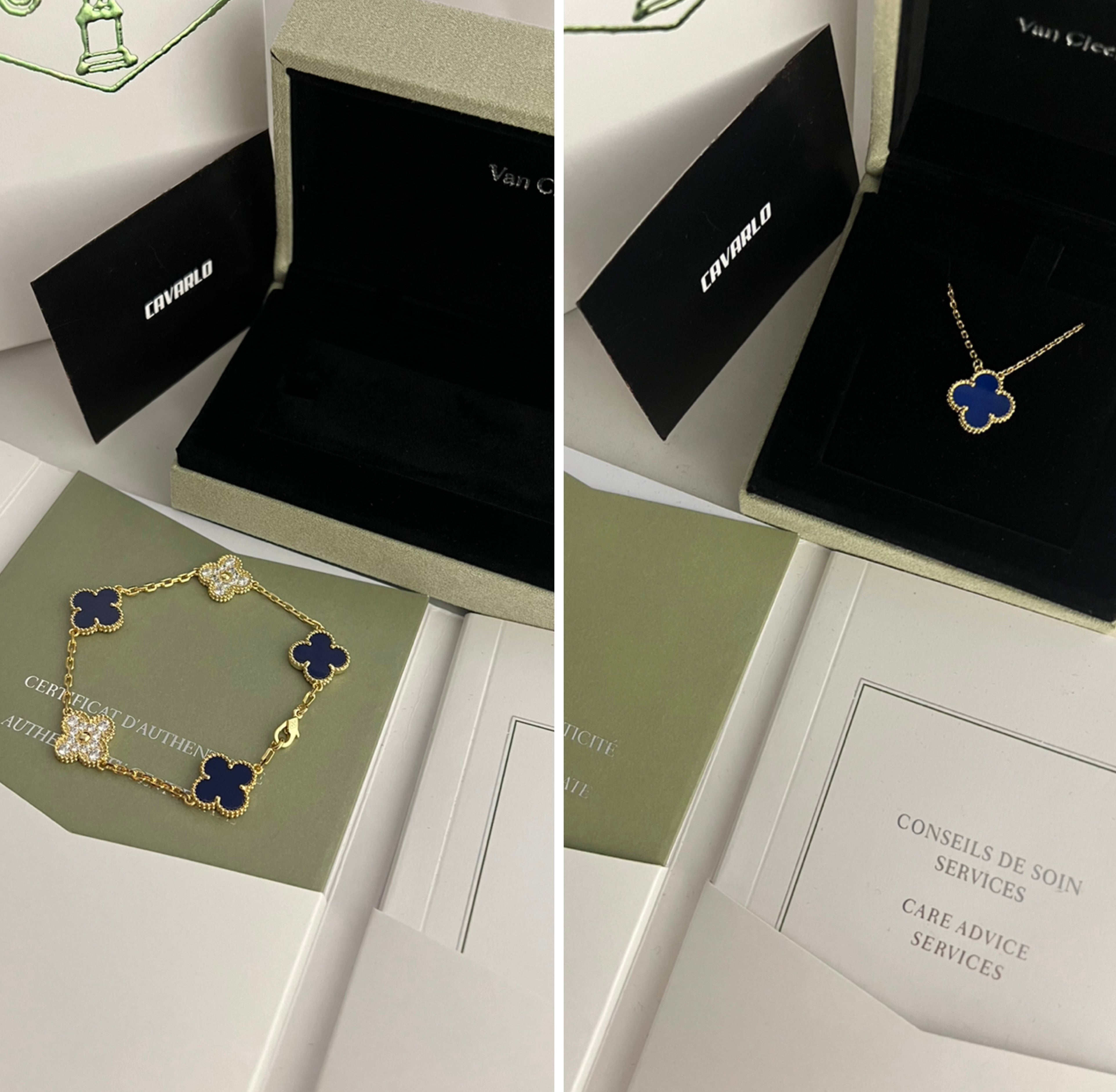 Agate Blue Diamond | Bracelet + Necklace