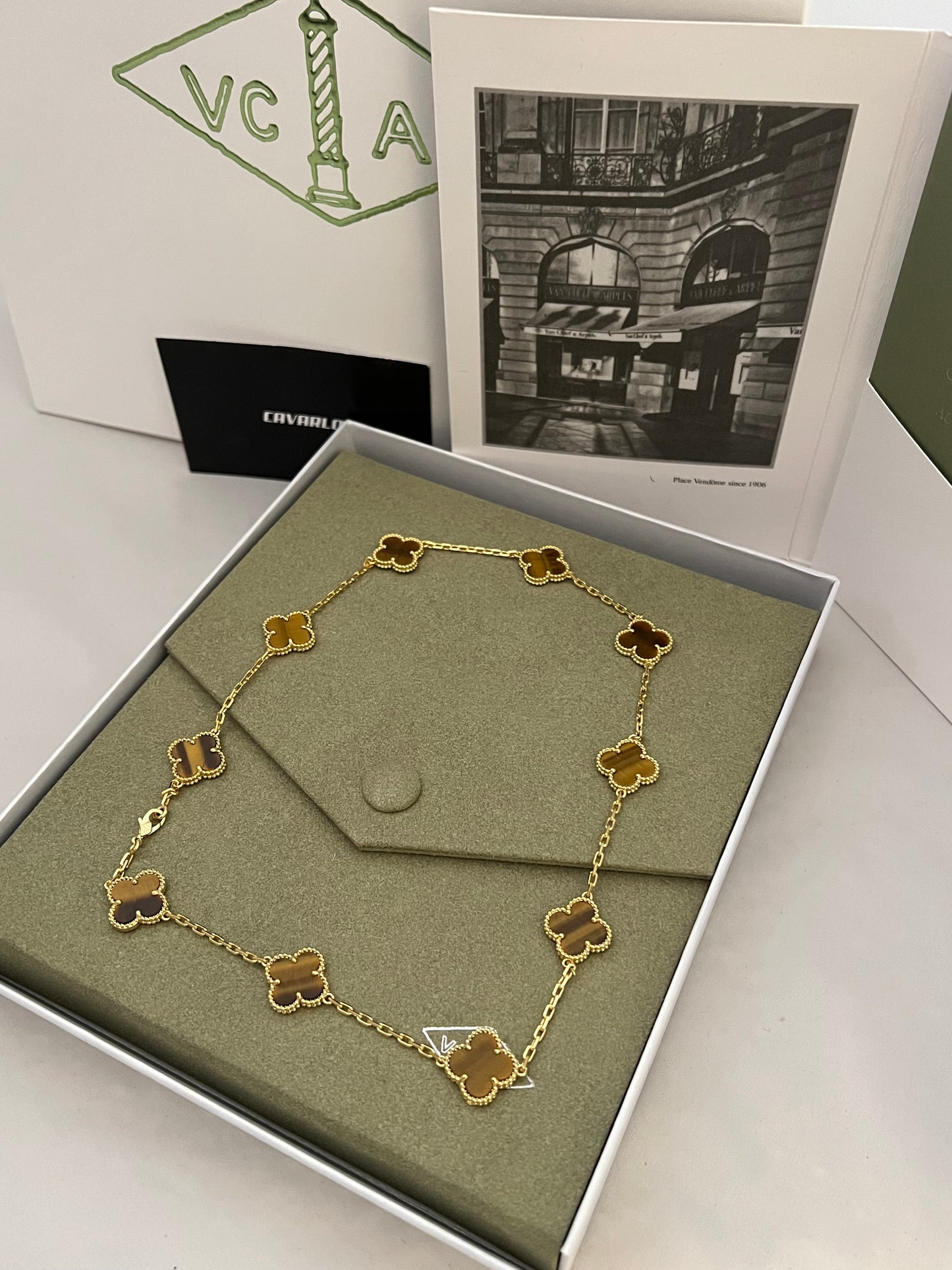 10 Motif Necklace fullset box + papers