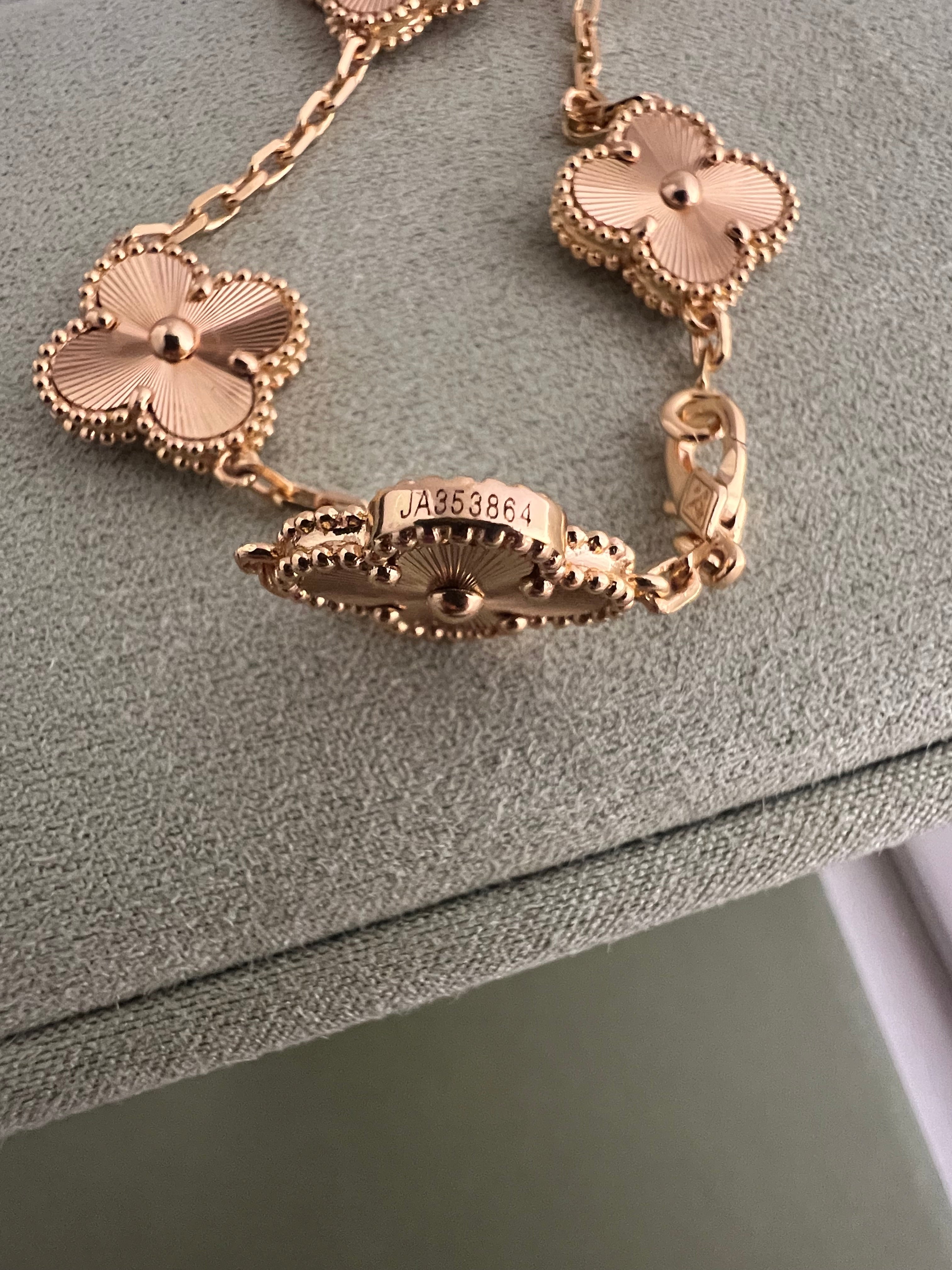 Rose Gold Guillochè | Bracelet + Necklace