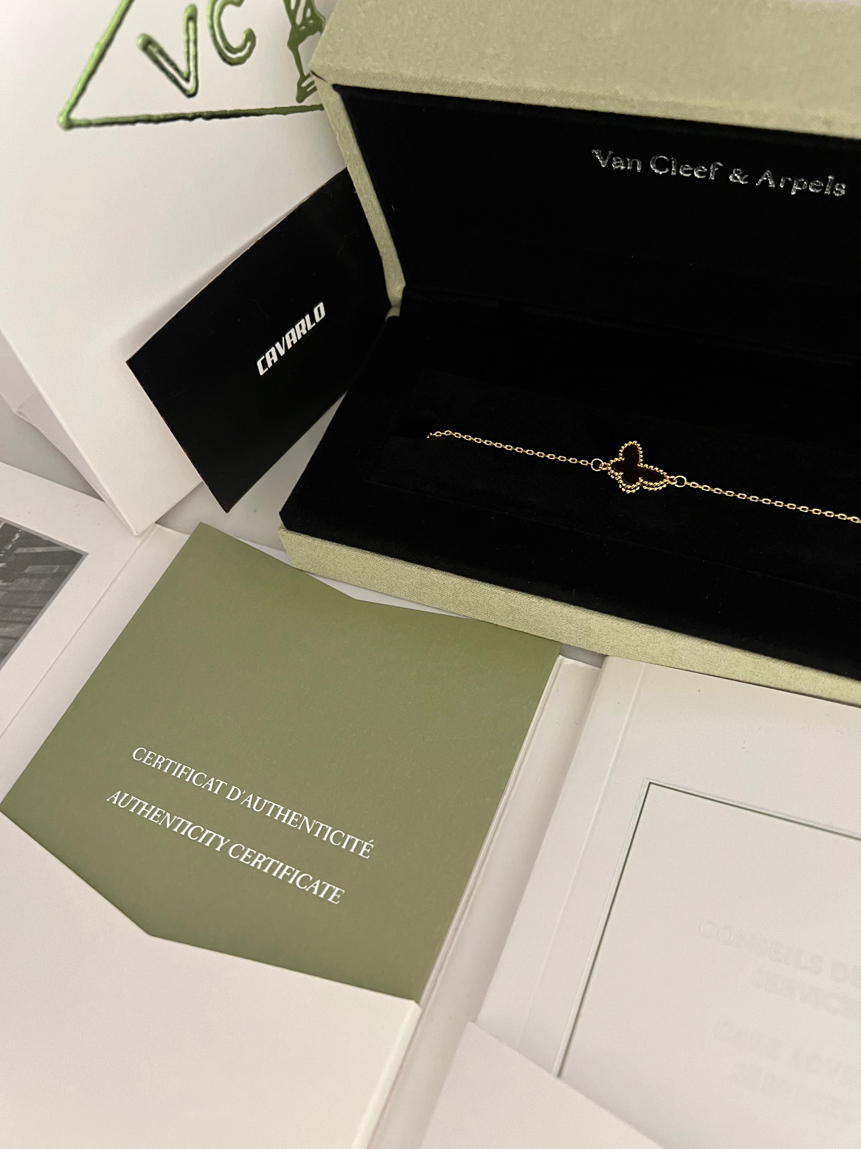 Carnelian Butterfly Bracelet