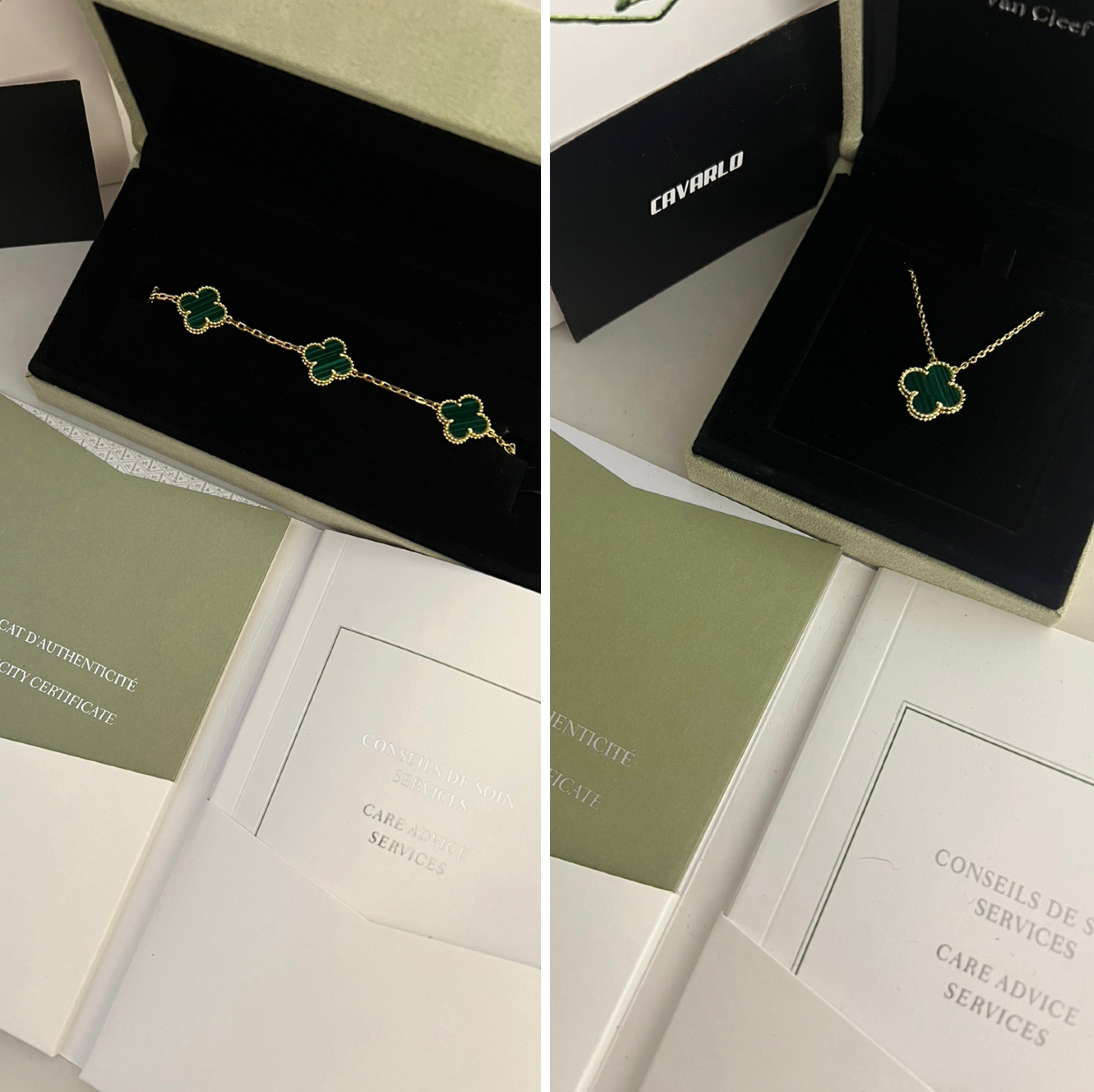 Malachite | Bracelet + Necklace