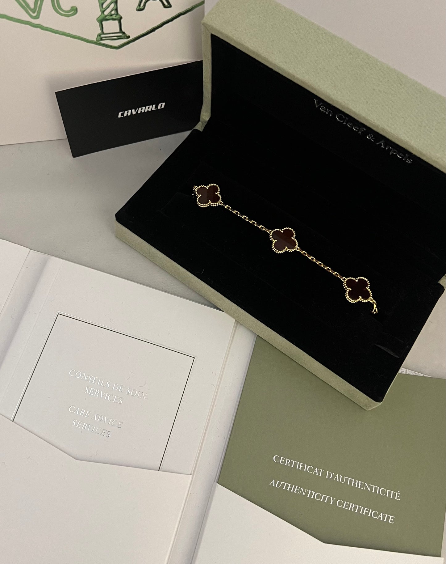 Alhambra 5 motif Bracelet set
