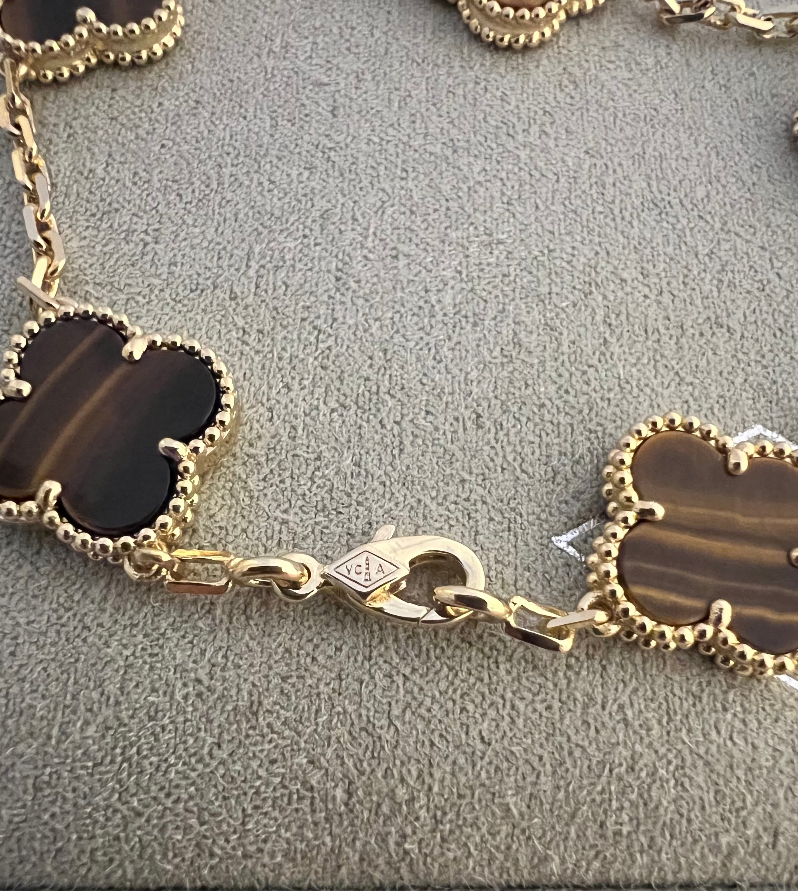 Tiger eye | Yellow Gold