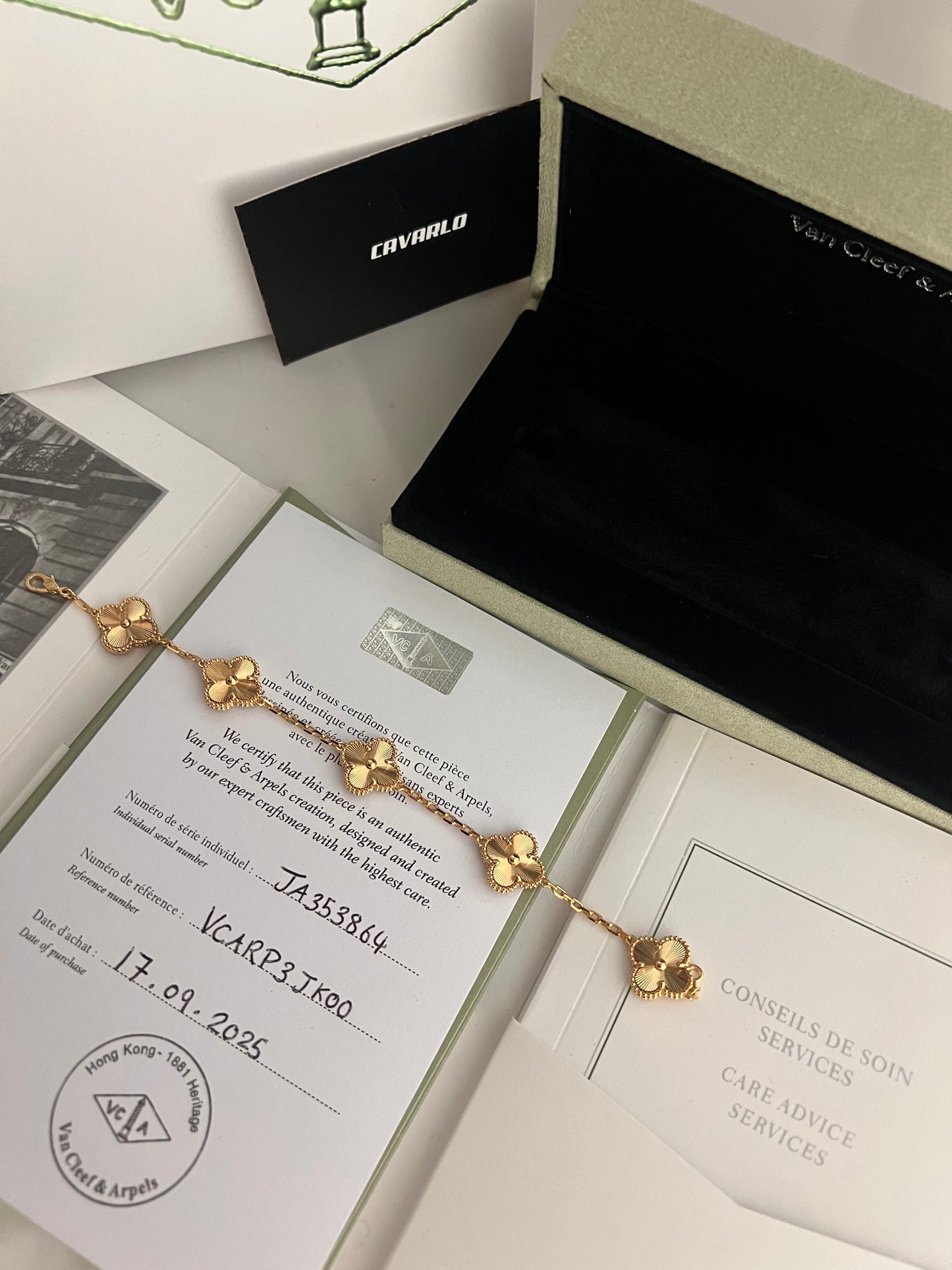 Rose Gold Guilloche | Fullset with box & paperwork