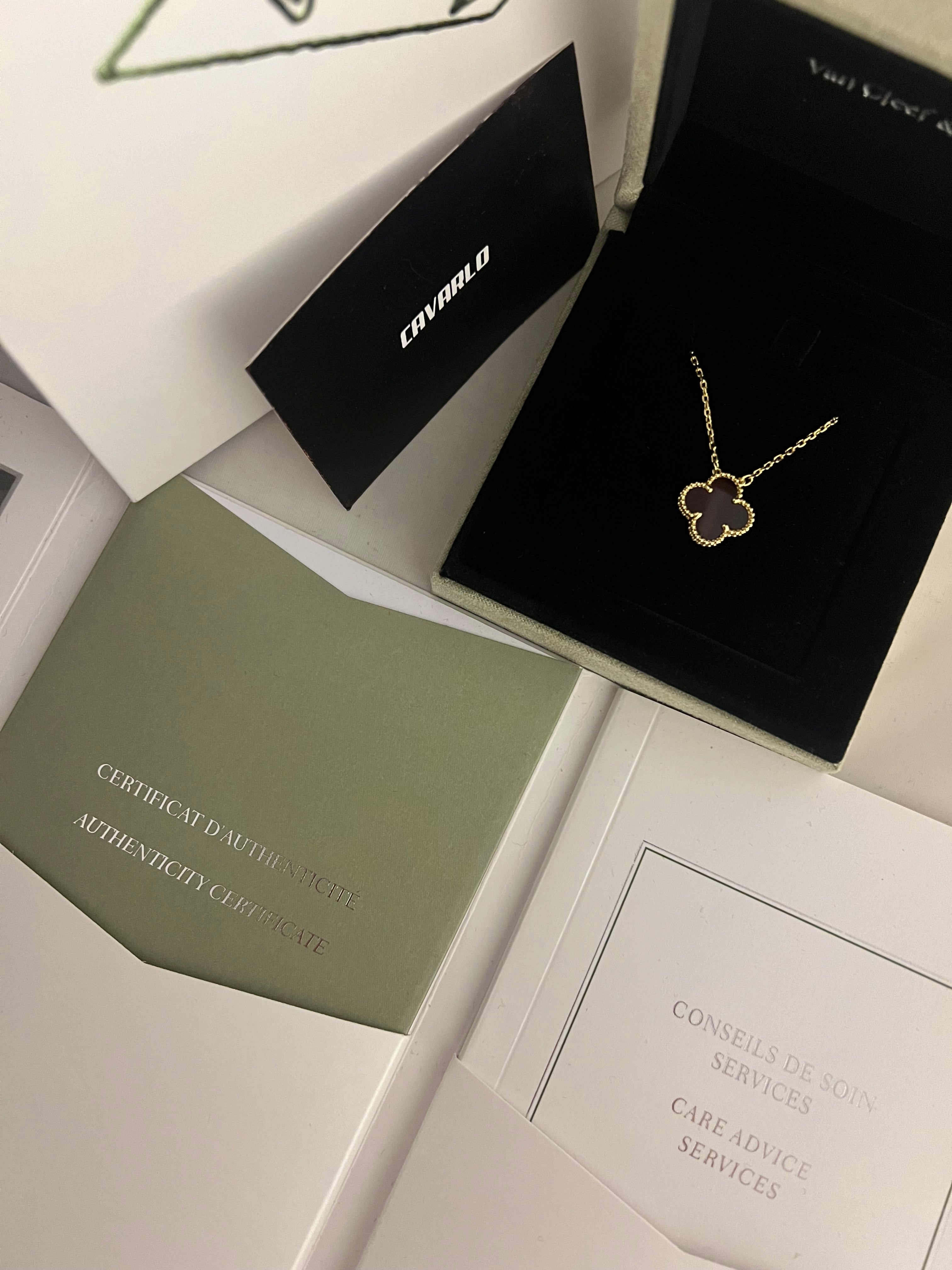 Carnelian Necklace | Yellow Gold