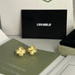 Guillochè Earrings (Yellow Gold) - Fullset with all box & paperwork