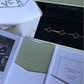 VCA 18k Gold-Plated Bracelet Set Box + All Paperwork Included