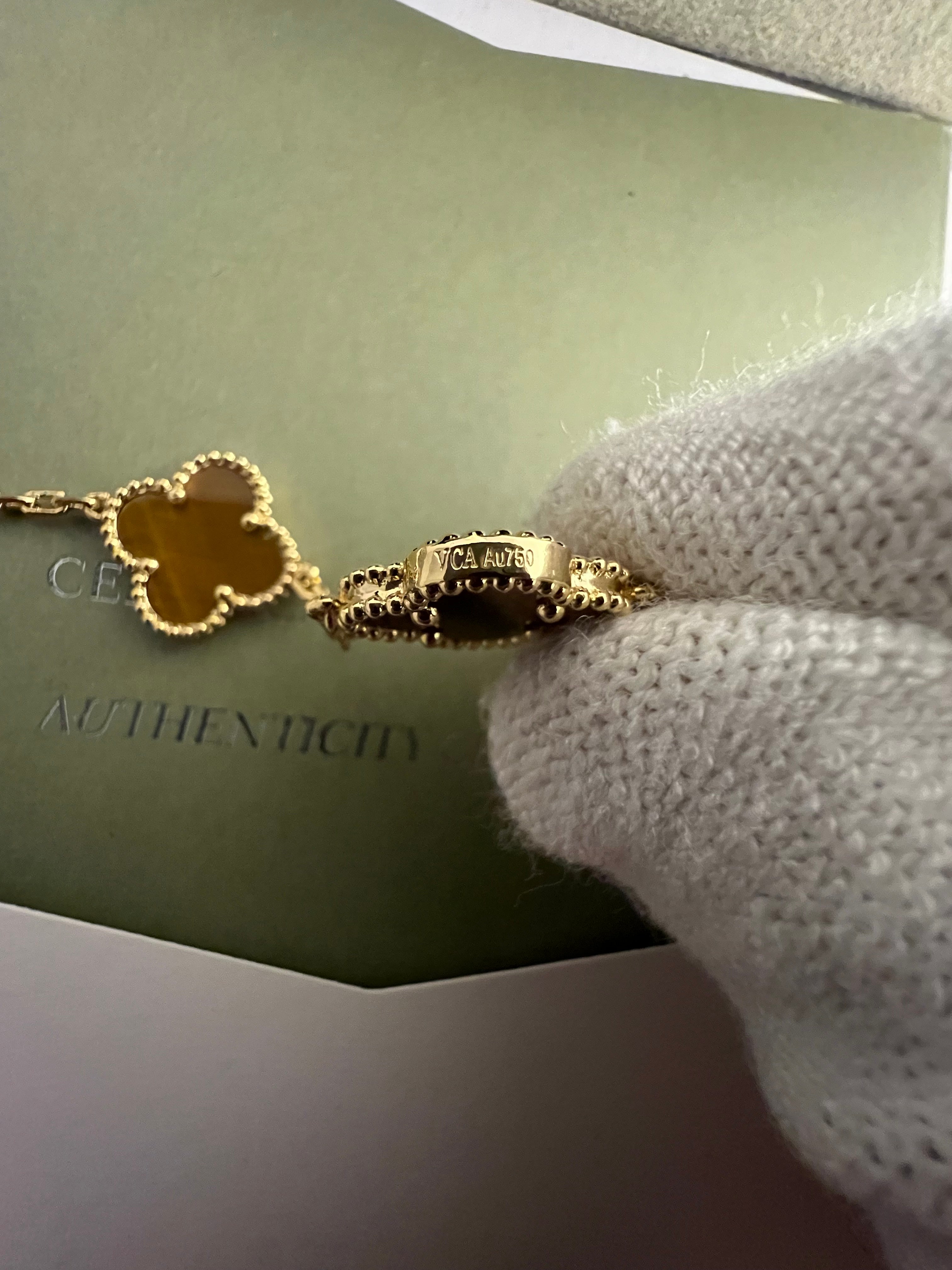 Tiger eye | Yellow Gold