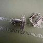Mother of pearl Earrings (white gold) - Fullset with all box & paperwork