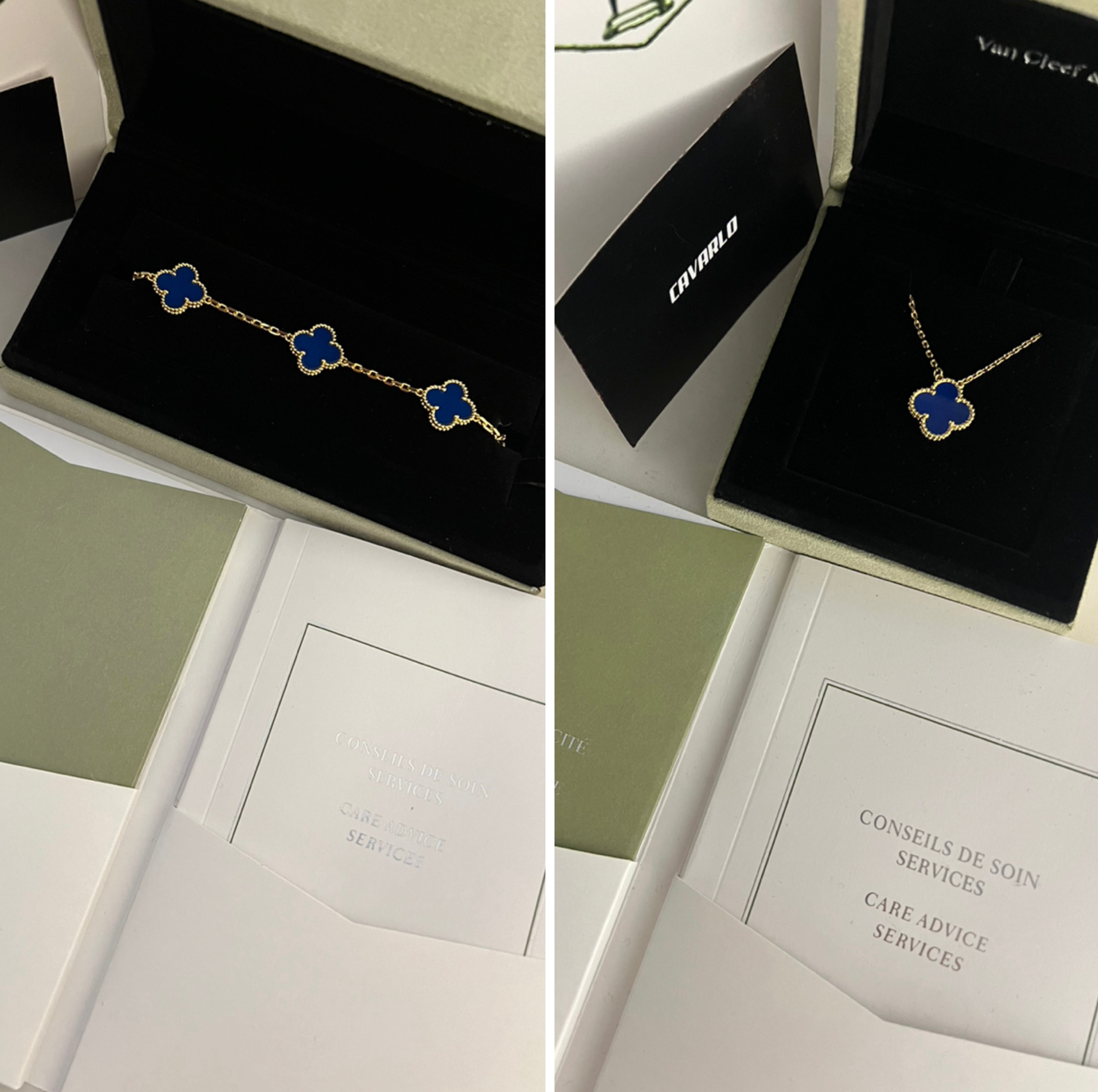 Agate Blue | Bracelet + Necklace