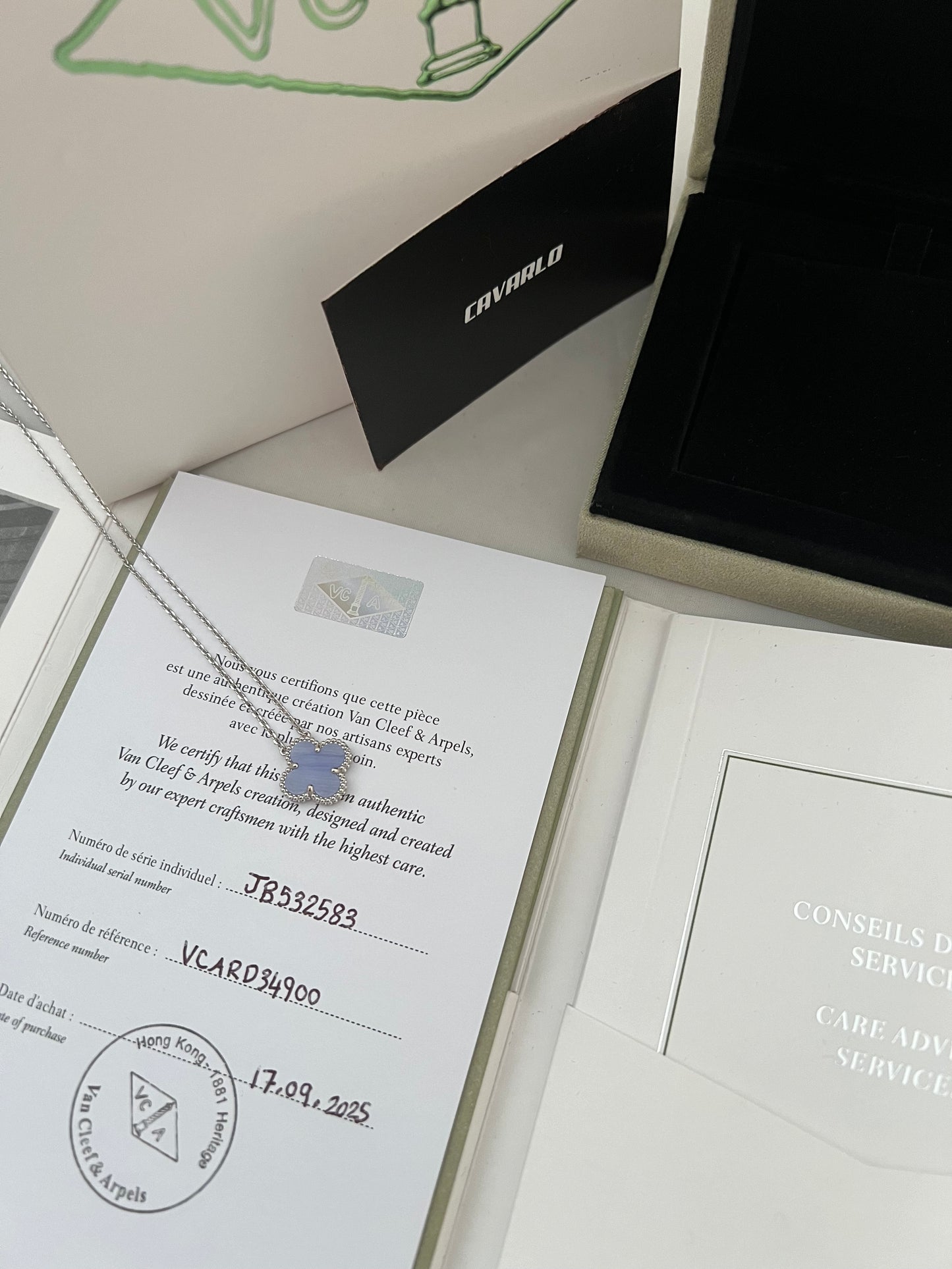 Chalcedony | Fullset with box & paperwork