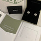 Guilloche Earrings - Fullset with all box & paperwork