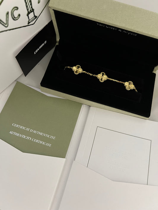 Yellow Gold Guilloche | Fullset with box & paperwork