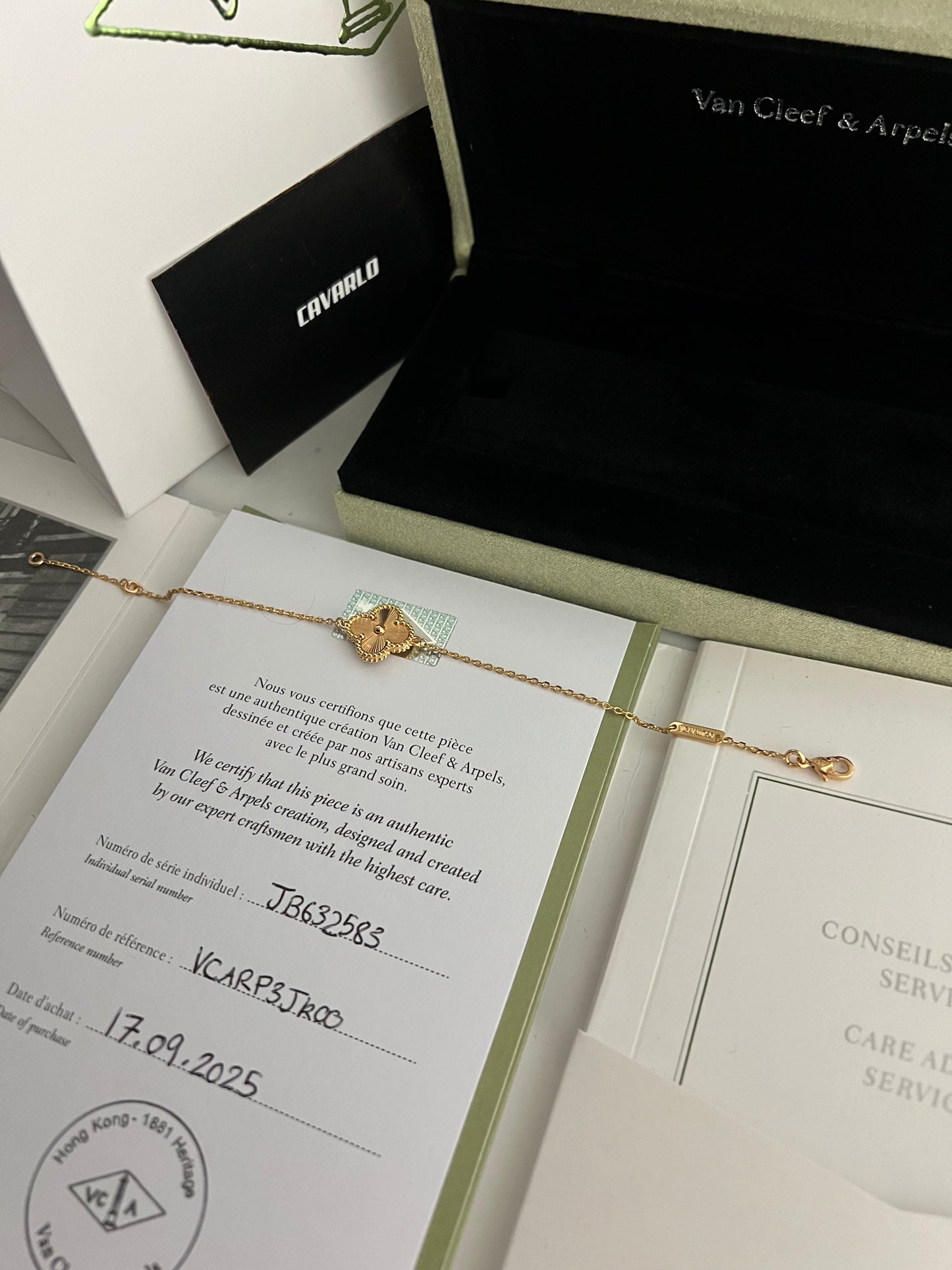 Guilloche 1 Motif Rose Gold | Fullset with box & paperwork