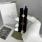 Carnelian Guilloche 5 motif bracelet - Fullset with all box & paperwork