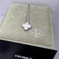 Mother of pearl necklace (white gold)- Fullset with all box & paperwork
