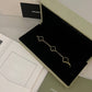 Alhambra 5 motif Superclone Bracelet box + papers