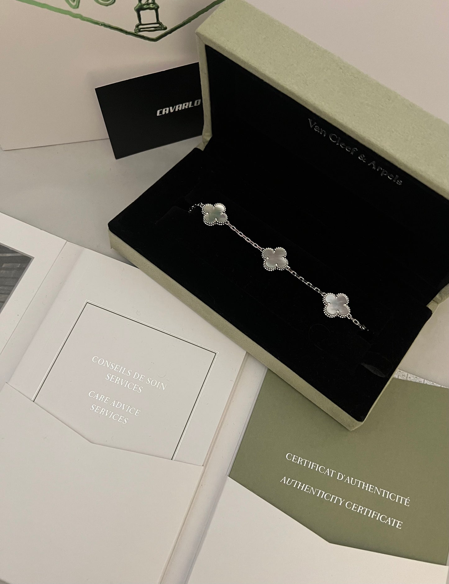 Alhambra 5 motif Bracelet set