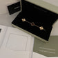 Carnelian Guilloche 5 motif bracelet - Fullset with all box & paperwork