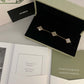 Alhambra 5 motif Superclone Bracelet box + papers