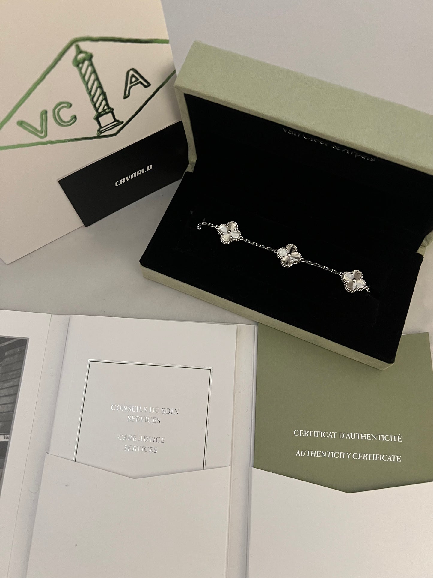 Alhambra 5 motif Bracelet set