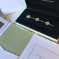 VCA 18k Gold-Plated Bracelet Set Box + All Paperwork Included