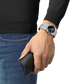 Ανδρικό μπλε ρολόι Tissot Prx T137.410.11.041.00 