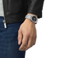 Ανδρικό μαύρο ρολόι Tissot Prx T137.410.11.051.00 