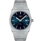 Ανδρικό μπλε ρολόι Tissot Prx T137.410.11.041.00 