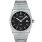 Ανδρικό μαύρο ρολόι Tissot Prx T137.410.11.051.00 