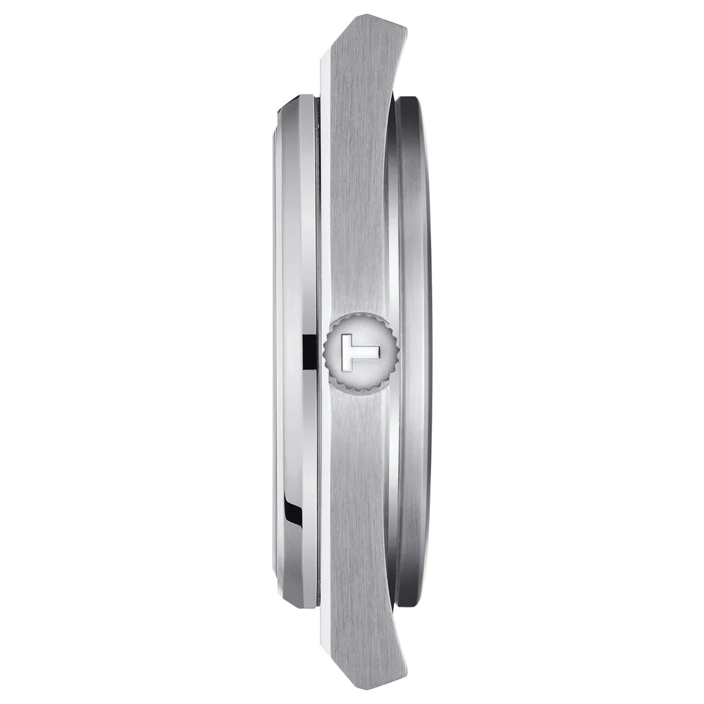Ανδρικό μαύρο ρολόι Tissot Prx T137.410.11.051.00 