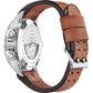 Ανδρικό καφέ ρολόι Hamilton Khaki Aviation XWind Auto Chrono H77616533 