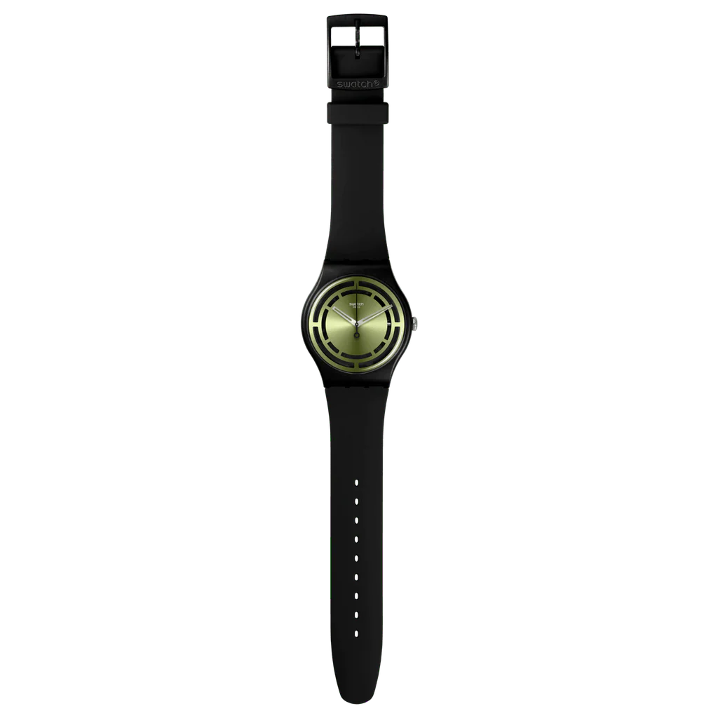 Swatch Leafy Line Bioceramics New Season Men's Black Watch SO32B117