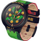 Ανδρικό πράσινο ρολόι Swatch Shenron X Dragon Ball Z Big Bold SB01Z102 
