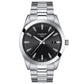 Ανδρικό μαύρο ρολόι Tissot Gentleman T127.410.11.051.00 
