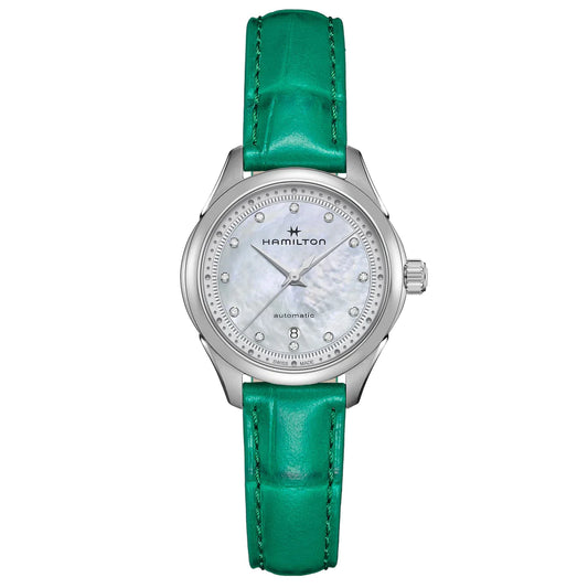 Hamilton Jazzmaster Auto Ladies Green Watch H32275890