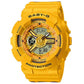 Ανδρικό κίτρινο ρολόι Casio Baby-G BA-110XSLC-9AER 