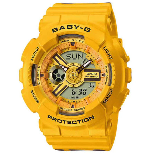 Casio Baby-G Men's Yellow Watch BA-110XSLC-9AER