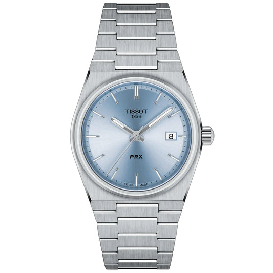 Tissot Prx 35Mm Unisex Light Blue Watch T137.210.11.351.00