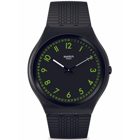 Swatch Brushed Green Men's Watch SS07B108