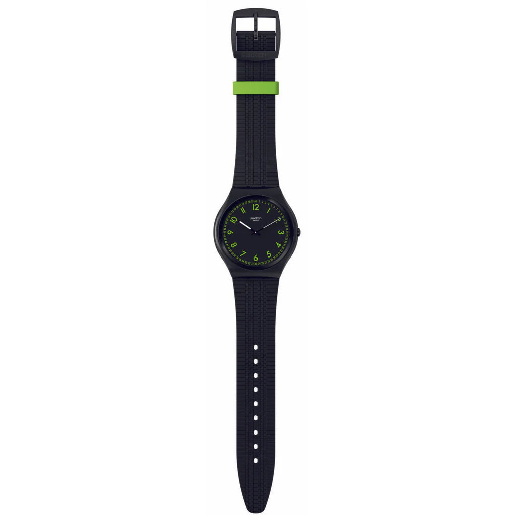 Swatch Brushed Green Men's Watch SS07B108