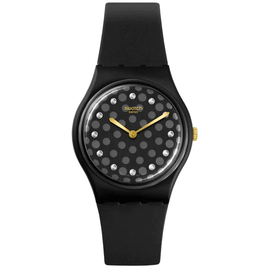 Swatch Sparkle Night Bioceramic New Season Unisex Black Watch SO31B102