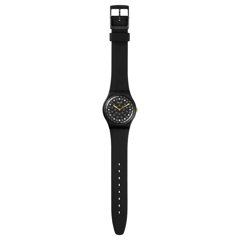 Swatch Sparkle Night Bioceramic New Season Unisex Black Watch SO31B102