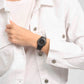 Swatch Sparkle Night Bioceramic Νέας σεζόν Unisex Μαύρο ρολόι SO31B102 